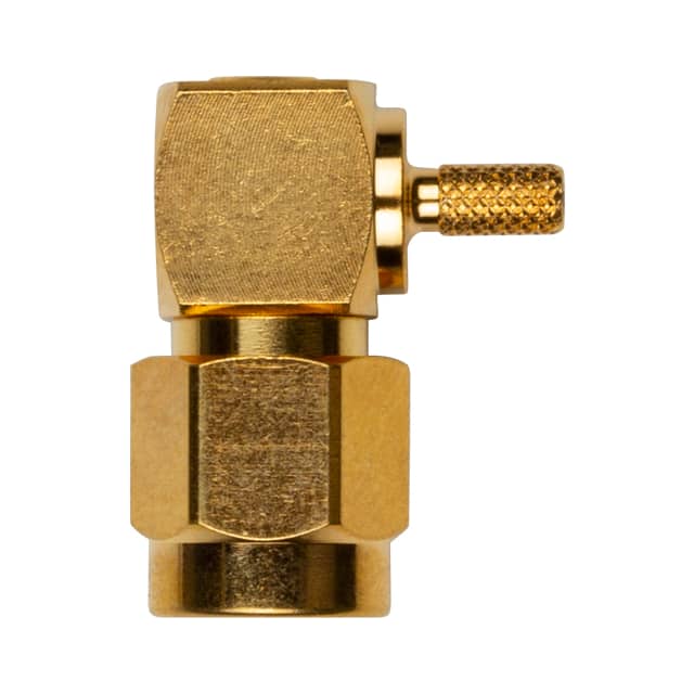 RP-3010-1B RP SMA MALE R/A CRIMP; 50 OHMS