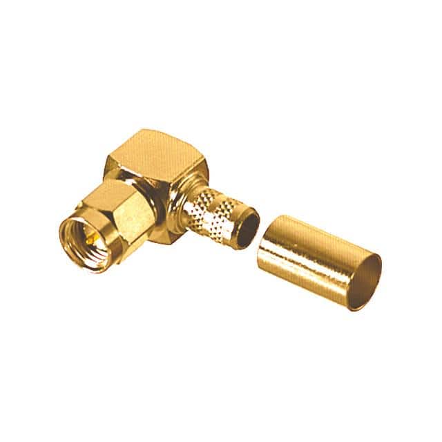 RSA-3010-1C1 SMA MALE R/A CRIMP; 50 OHMS