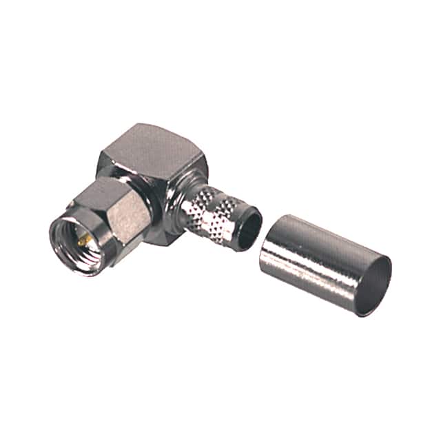 RSA-3010-X SMA MALE R/A CRIMP; 50 OHMS