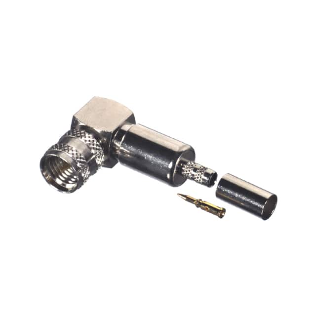 RFU-600-10C MUHF MALE R/A CRIMP; 50 OHMS