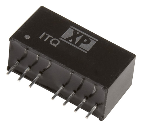 ITQ2403SA The XP Power ITQ2403SA is an isolated DC-DC converter with a 9V nominal input and a 3.3V output at 1.5A (6W). It comes in a through-hole 8-SIP module and operates over -40°C to 100°C.
