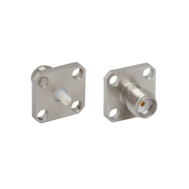 901-10151 SMA STRAIGHT JACK 4 HOLE FLANGE