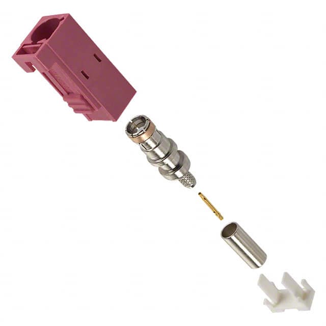 FA1-NHSJ-C01-0 CONN FAKRA JACK STR 50 OHM CRIMP