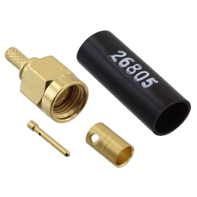 1051643-1 CONN SMA PLUG STR 50 OHM SOLDER