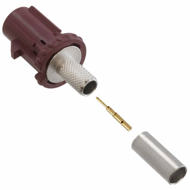 2FA1-NDSP-C04-1 CONN FAKRA PLUG STR 50 OHM CRIMP