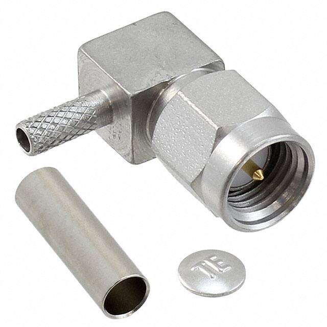 1056462-1 CONN SMA PLUG R/A 50 OHM SOLDER