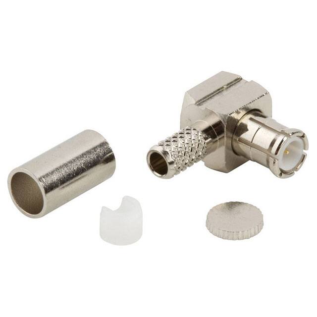 252100 CONN MCX PLUG R/A 50 OHM SOLDER