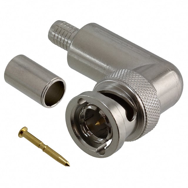 UPLR220-025/T50 CONN BNC PLUG R/A 75 OHM 1=50