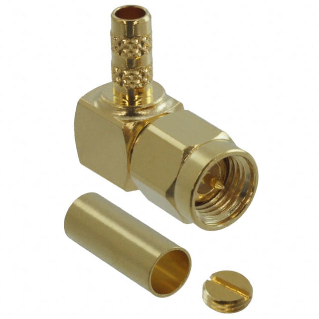 132272 CONN SMA PLUG R/A 50 OHM SOLDER