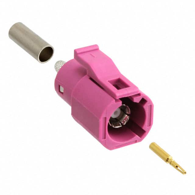 0734152913 CONN FAKRA PLUG STR 50 OHM CRIMP