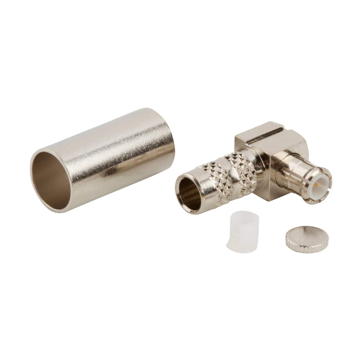 252122 MCX RIGHT ANGLE CRIMP PLUG FOR R