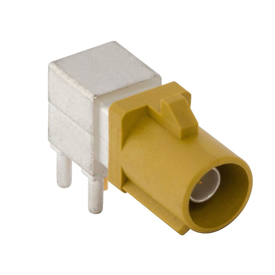 2FA1-NCRP-PCB-6 FAKRA RIGHT ANGLE PCB PLUG, 50 O