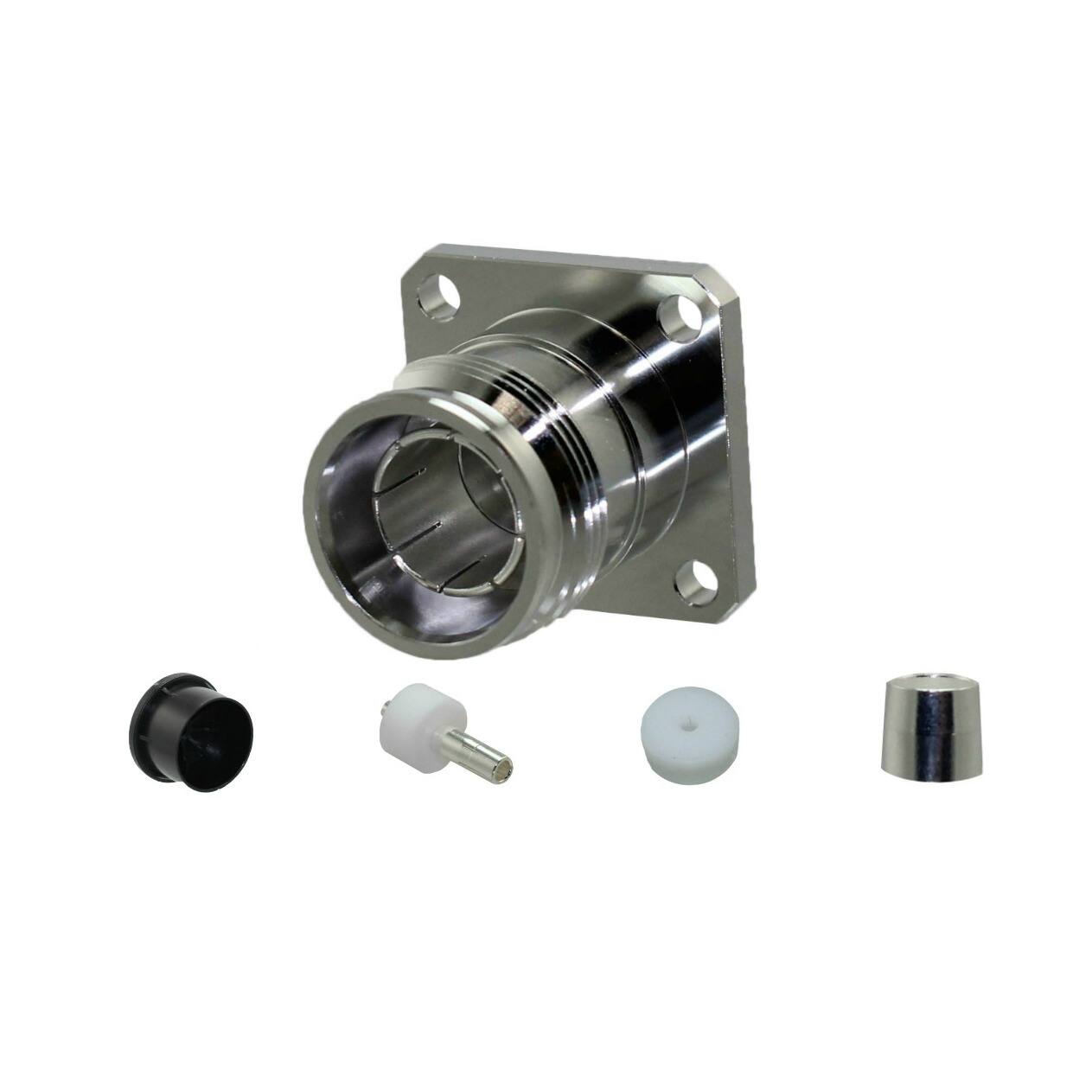 2081973-1 4.3-10 STR JACK,FLANGE,SOLDER,RG
