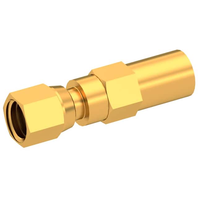 1036-1511-051 SMC / STRAIGHT PLUG FEMALE GOLD