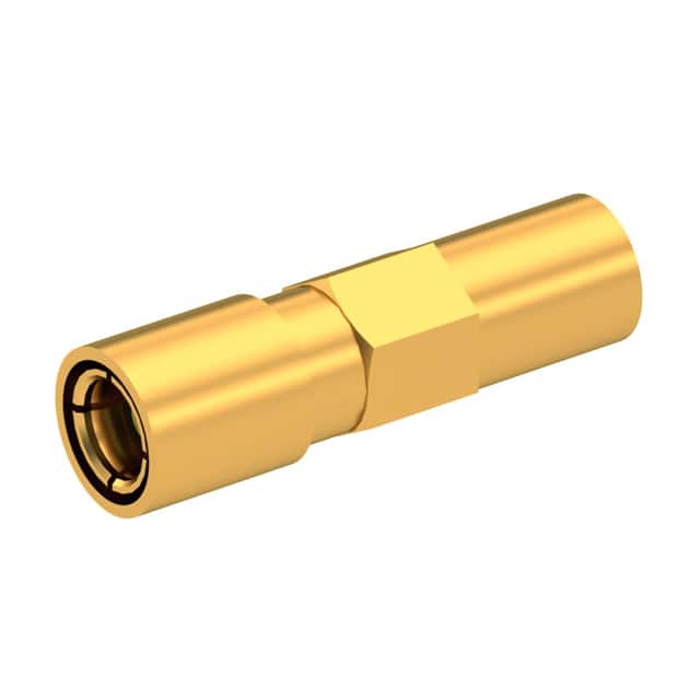 2036-1511-051 SMB / STRAIGHT PLUG FEMALE GOLD