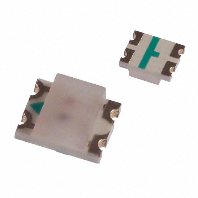 HSMF-C156 LED GRN/YELLOW DIFFUSED CHIP SMD