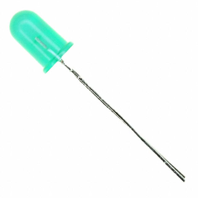 HLMP-3507-D0002 LED GREEN DIFFUSED T-1 3/4 T/H