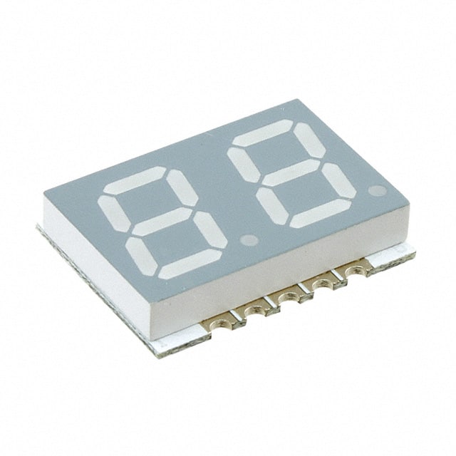HDSM-441W DISPLAY 7SEG 0.39" DBL WHT 10SMD