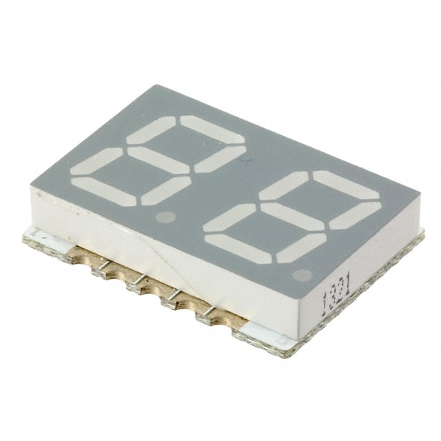 HDSM-443C DISPLAY 7SEG 0.39" DBL RED 10SMD