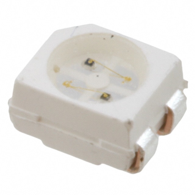HSMF-A222-A00J1 LED AMBER/RED CLEAR 4PLCC SMD