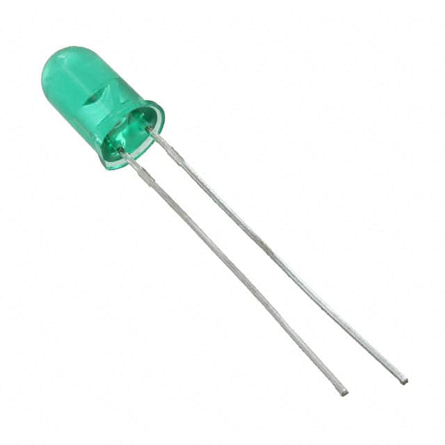 HLMP-3519-F0002 LED GREEN CLEAR T-1 3/4 T/H