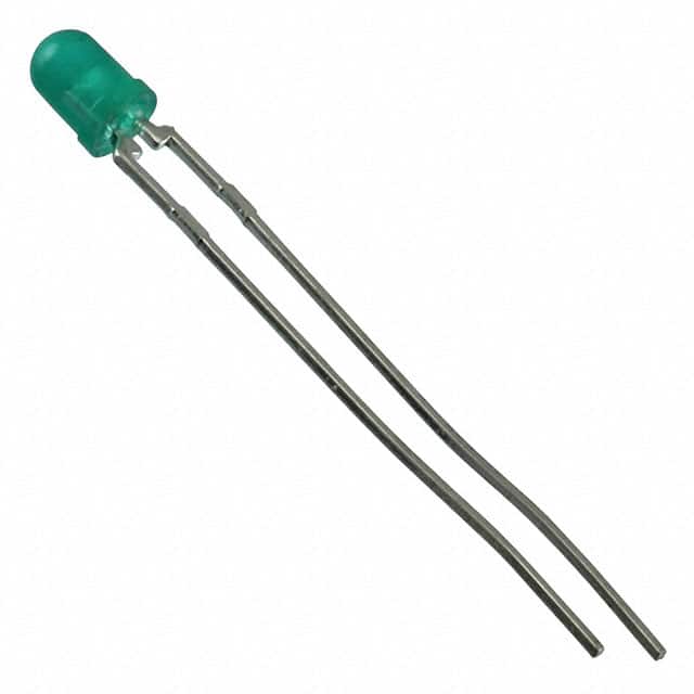 HLMP-1503-C0002 LED GREEN DIFFUSED T-1 T/H