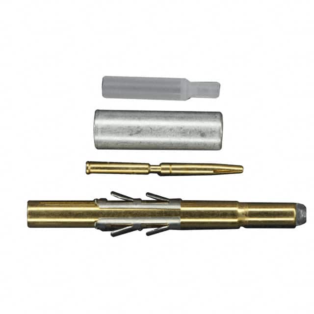 RMDXK-10D28 CONN PIN COAX 26AWG GOLD CRIMP