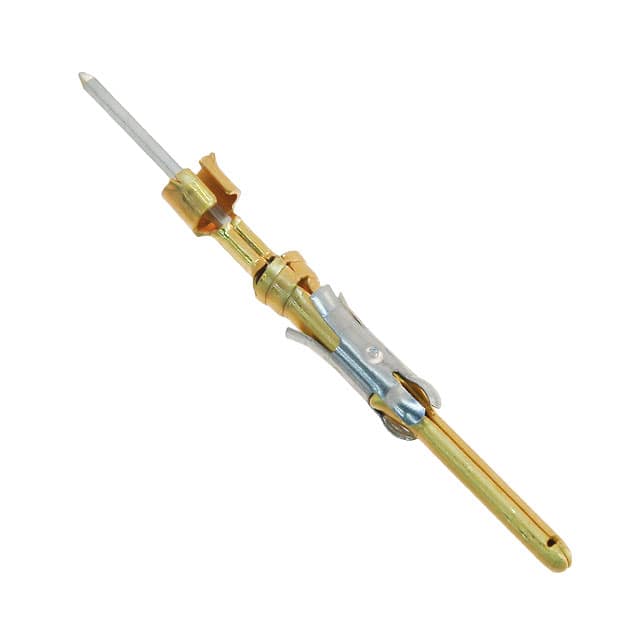202236-7 CONN PIN GOLD SOLDER EYELET