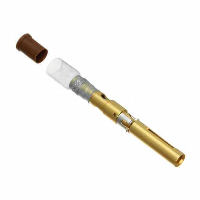601036-000 CONN PIN COAX RG-178B GOLD SLDR