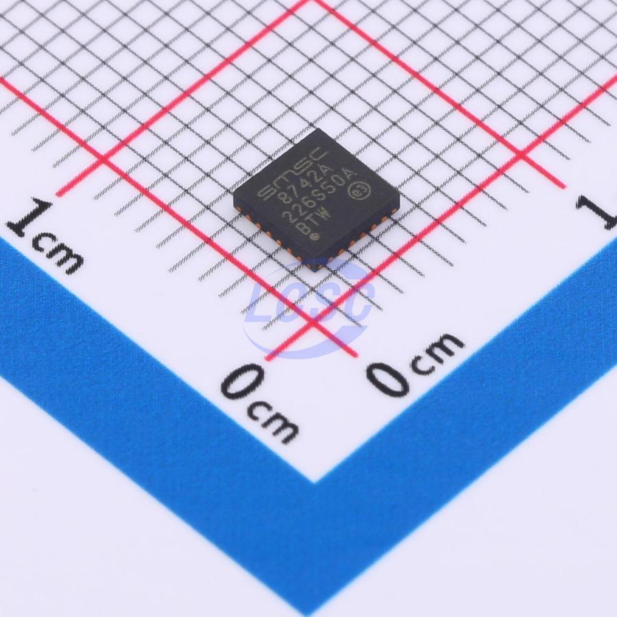 LAN8742A-CZ-TR The Microchip Technology LAN8742A-CZ-TR is an Ethernet transceiver IC. It operates at speeds up to 100Mbps and supports a voltage range of 1.6V to 3.6V.