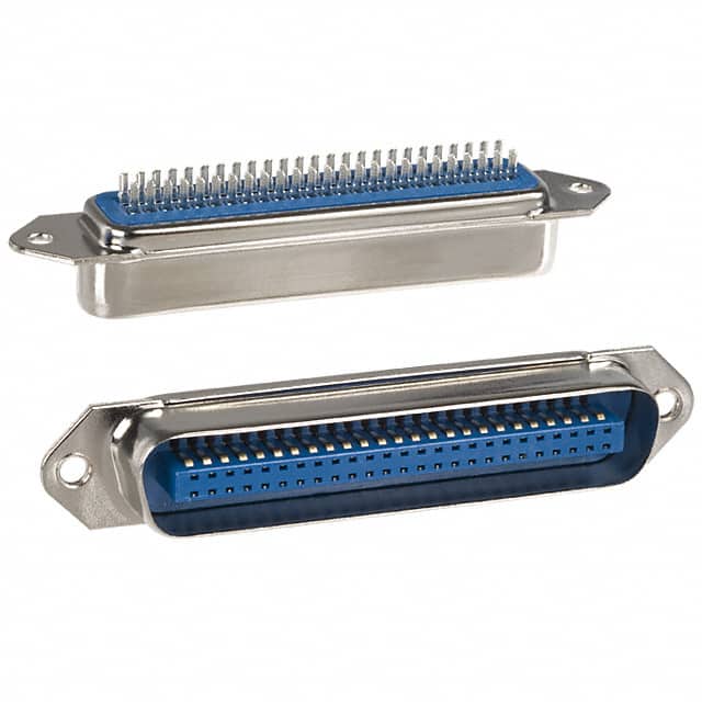 111-050-103L001 CONN SCSI PLUG 50P STR SLDR CUP
