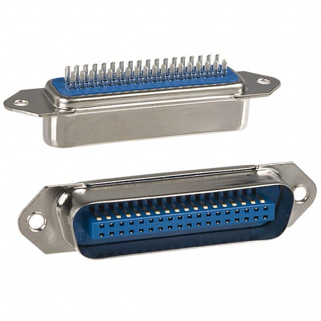 111-036-103L001 CONN SCSI PLUG 36P STR SLDR CUP
