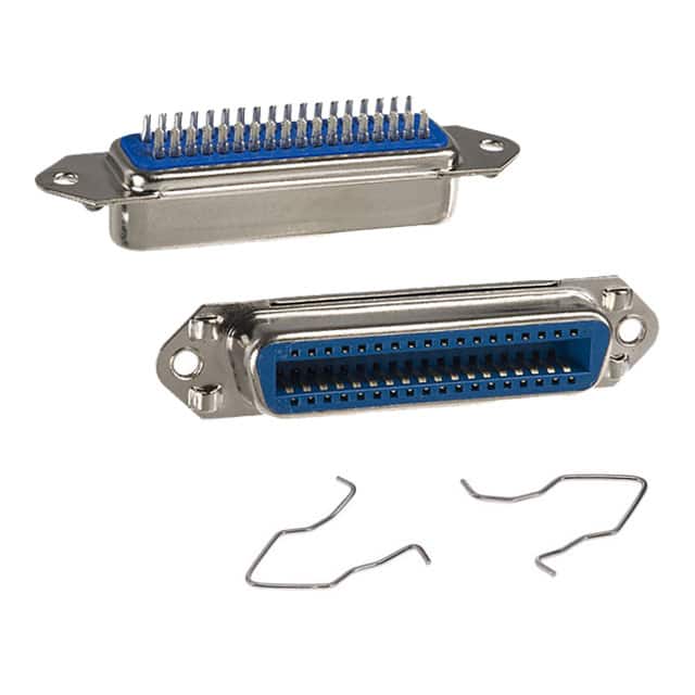 111-036-203L001 CONN SCSI RCPT 36P STR SLDR CUP