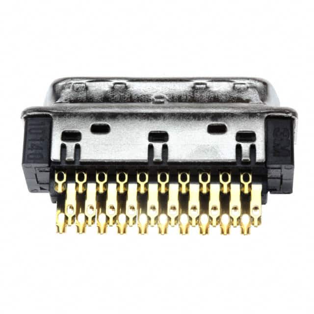 10140-3000PE CONN PLUG 40POS STR SLDR CUP