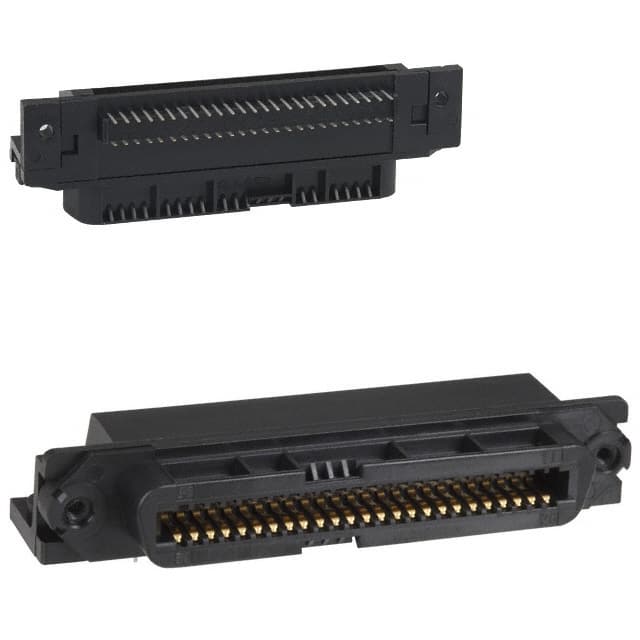 5552725-1 CONN RCPT 50POS R/A SOLDER
