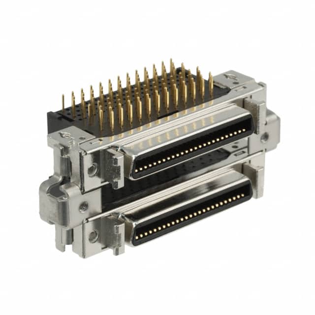 10250-M218PE CONN STCK RCPT 50/50P R/A SOLDER