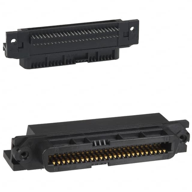 552725-2 CONN RCPT 50POS R/A SOLDER