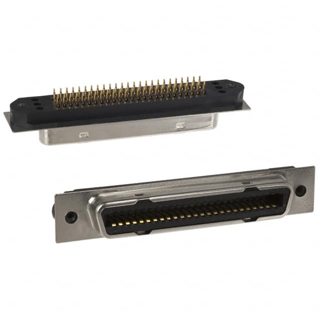 557984-1 CONN RCPT 50POS VERT PRESS-FIT