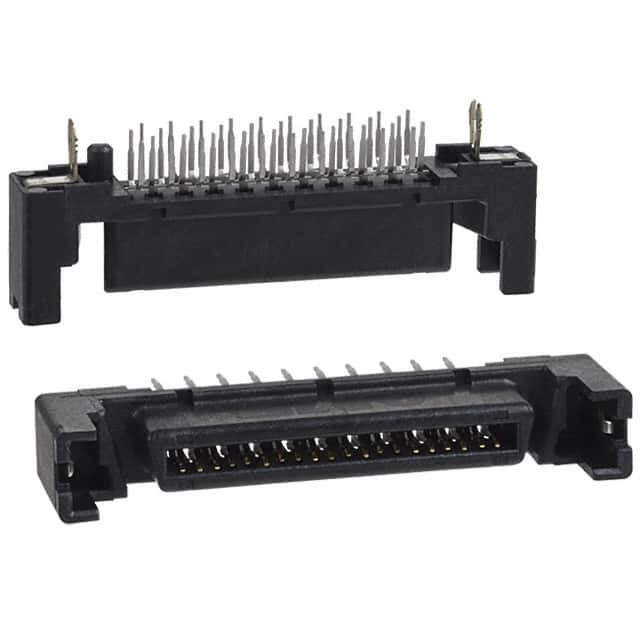 787317-4 CONN SCA-2 RCPT 40POS VERT SLDR