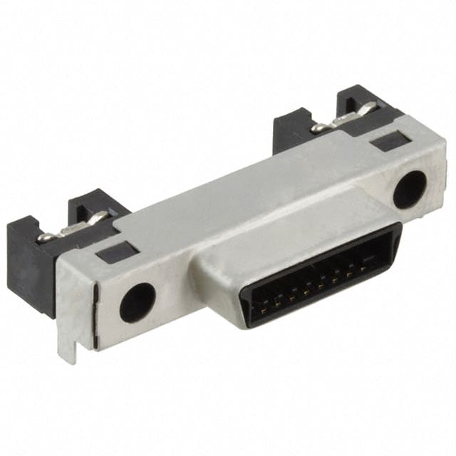 DH60-17P CONN SCSI RCPT 17POS R/A SOLDER