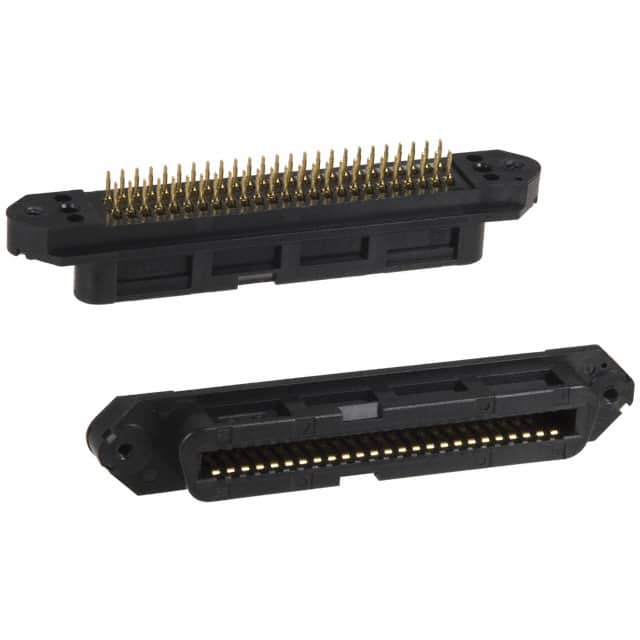 553443-4 CONN RCPT 50POS VERT PRESS-FIT