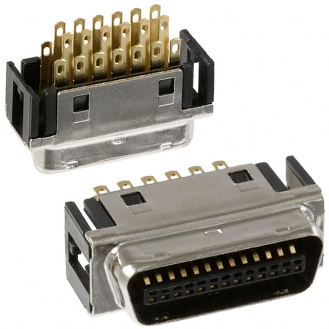DX40M-26P CONN MIN HD PLG 26P STR SLD EYEL