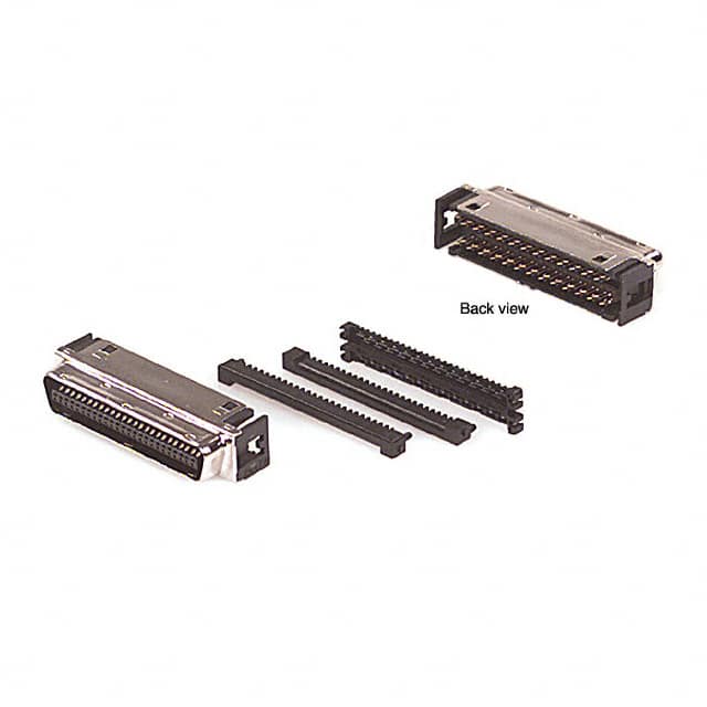 DX30AM-50P CONN MINI HD PLUG 50POS STR IDC