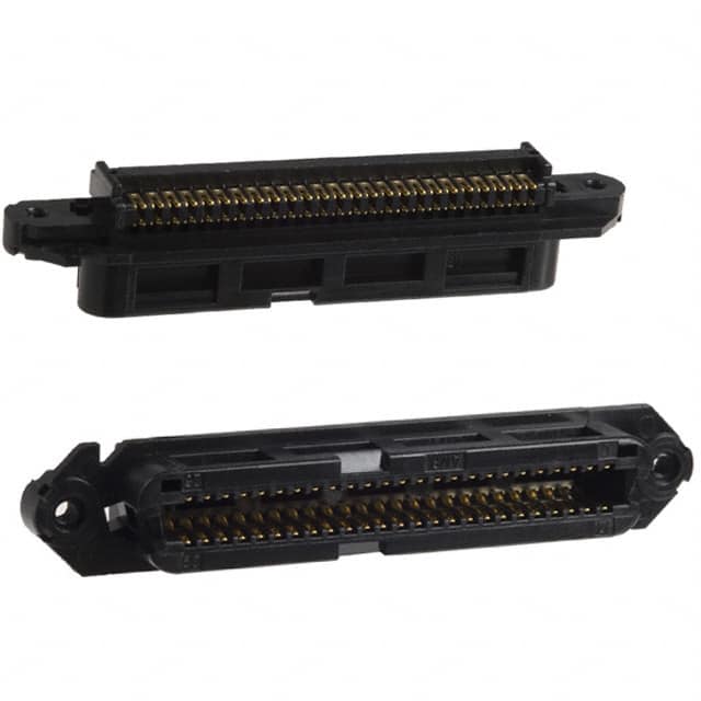 555227-1 CONN RCPT 50POS STR IDC