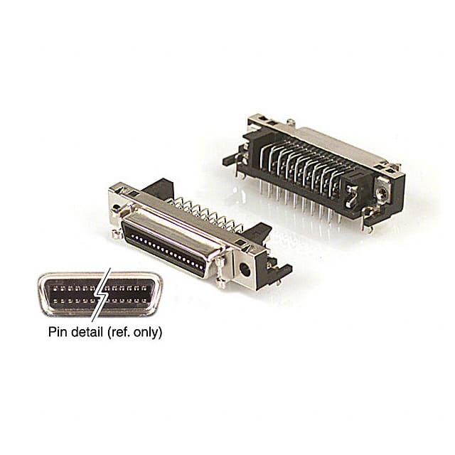DX10G1M-36SE(50) CONN MINI HD RCPT 36P R/A SOLDER