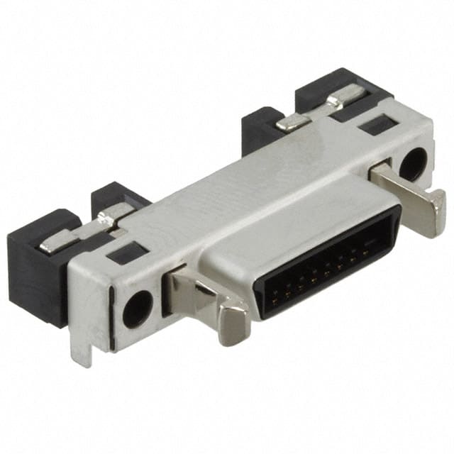 DH60A-17P CONN SCSI RCPT 17POS R/A SOLDER
