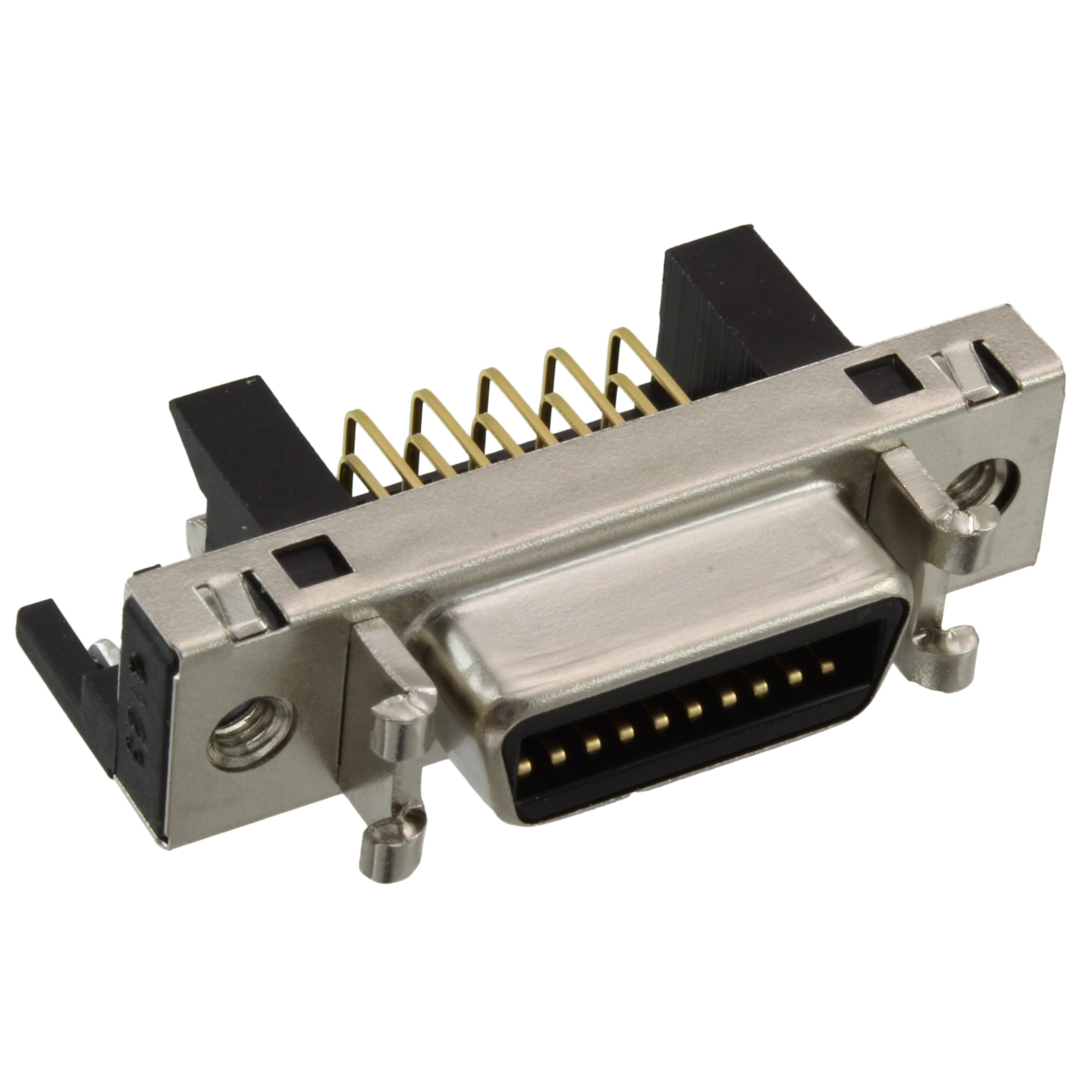 DX10HM-20SE(50) CONN MINI HD RCPT 20P R/A SOLDER