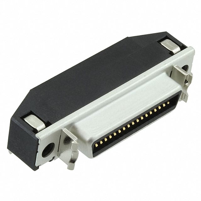 DF02R036NA3 CONN RCPT 36POS R/A SOLDER