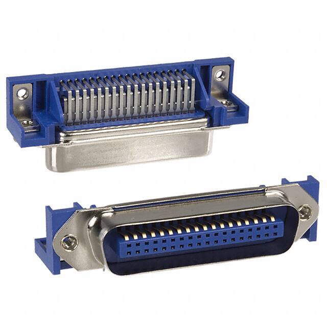 112-036-113R001 CONN SCSI PLUG 36POS R/A SOLDER