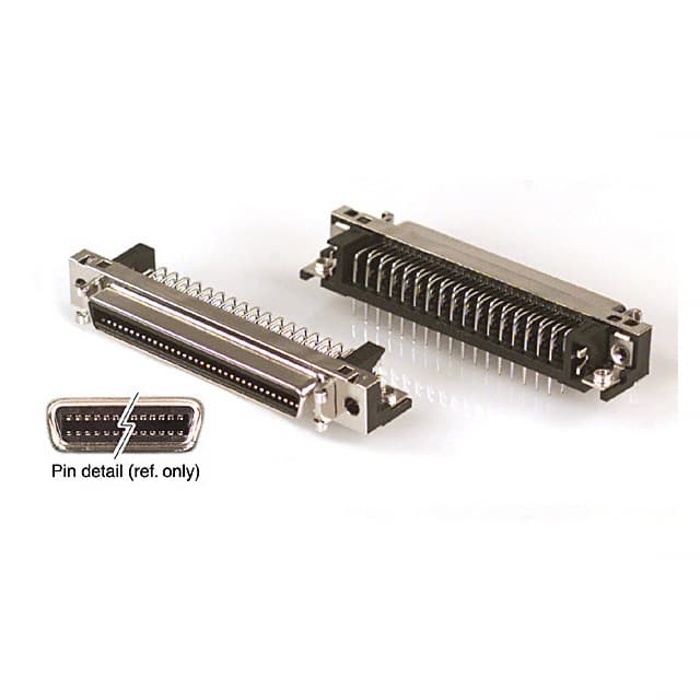 DX10GM-68S(50) CONN MINI HD RCPT 68P R/A SOLDER